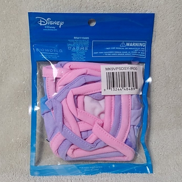 Disney Princesses Cloth Face Mask 3 Pack - Picture 3 of 4